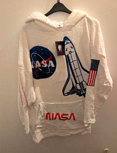 Nasa oversized hooded - f&f,
