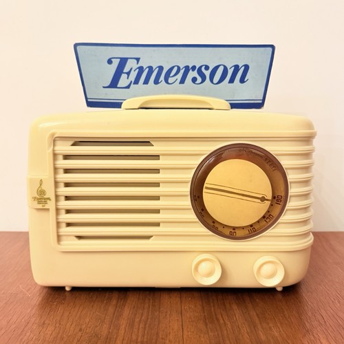Vintage emerson 581 tube radio - vintage,
