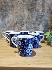 Burleigh Calico Cups Set Of 6