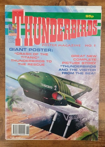 Thunderbirds poster magazine - poster,