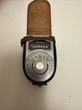 Minette Type IV Light Meter + Case Vintage Japan – Untested / Sold As Seen