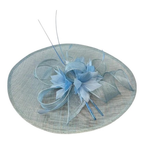 Large flower feather hatinator - feather,