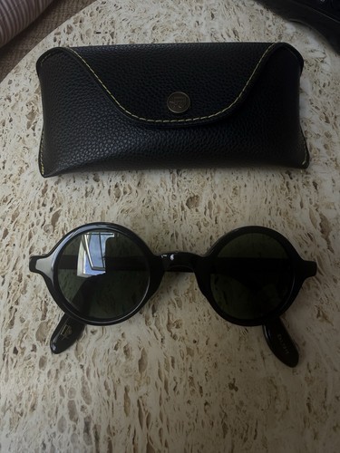 Moscot zolman black sunglasses - black,