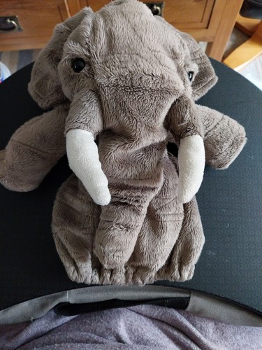 Large elephant glove puppet - large,