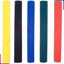 Cricket Bat Handle Rubber Grips - 12" Standard Blue, Yellow, Green, Red, Black