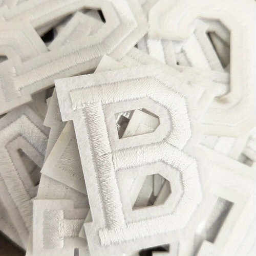 Letter patches iron - letter, iron-on
