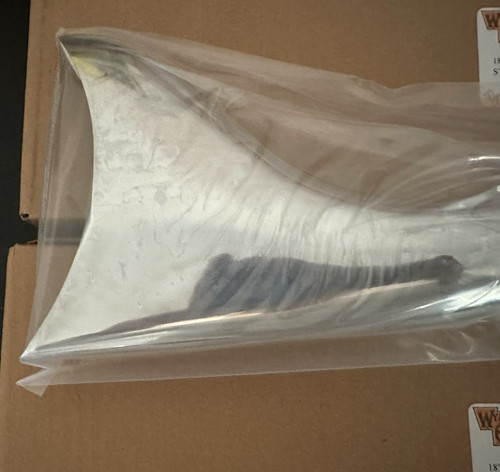 Pair chrome fishtail - pair,