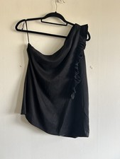 Whistles Black 100% Silk One