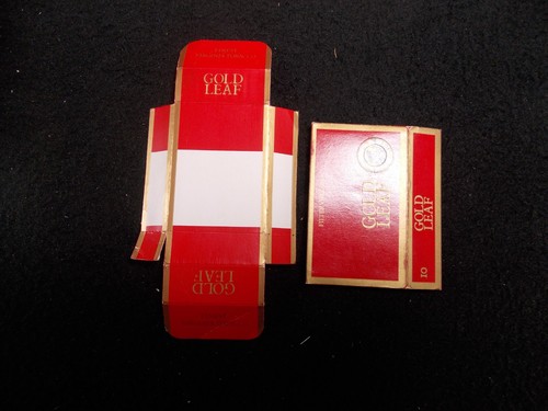 Vintage players gold leaf - players,