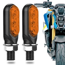 2X Flowing LED Motorcycle Turn