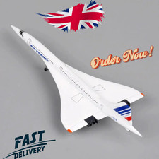 1:400 Scale Airplanes France 1976-2003 White Mini Diecast Metal Aircraft Model G