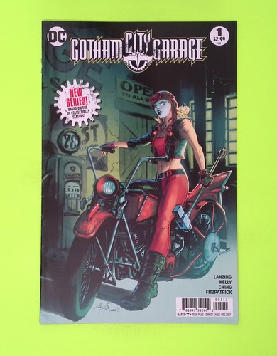 Gotham city garage 2017 dc - garage,