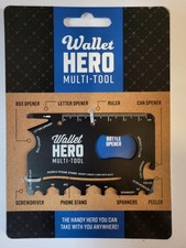 Multi Tool Wallet Hero Novelty