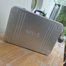 MAZDA MX-5 ALUMINIUM SUITCASE LUGGAGE TRAVEL CAR ACCESSORIES STORAGE BOOT NO KEY