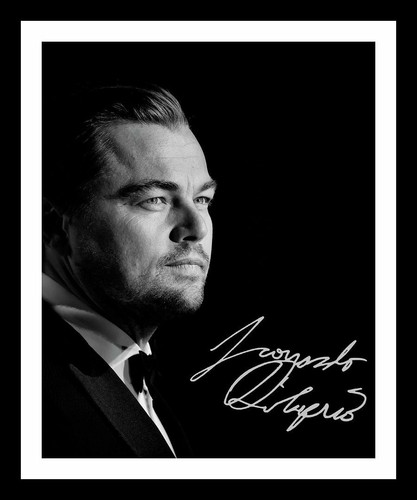 Leonardo dicaprio autograph - dicaprio,