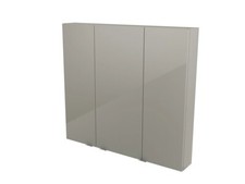 B &Q Imandra Gloss Taupe Bathroom Wall Cabinet (W)1000mm (H)900mm 3663602933373