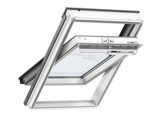 VELUX GGL SK08 2070 White Painted Centre Pivot Window - 114cm x 140cm