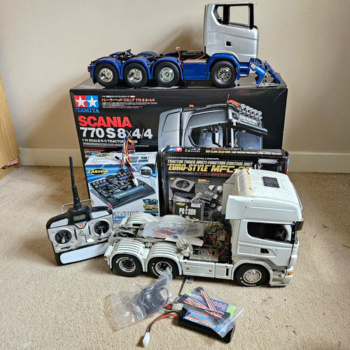 Tamiya scania 770 - s, 1:14