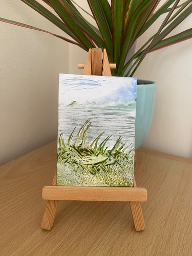 Aceo original signed wax - aceo,