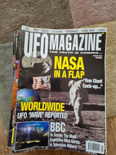 Ufo magazine vintage january - ufo,