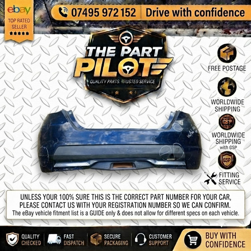 Nissan micra k13 rear bumper - nissan,