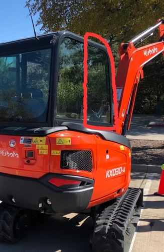 Kubota kx027 kx030 right - kubota,