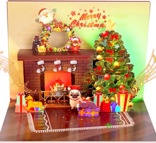 Christmas card pop with - christmas,