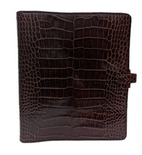 Vintage Filofax Croc A5 Ascot
