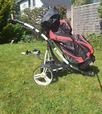 Motocaddy trolley bag irons - trolley,bag, &