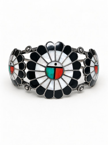 Vintage zuni sterling - 6.5",