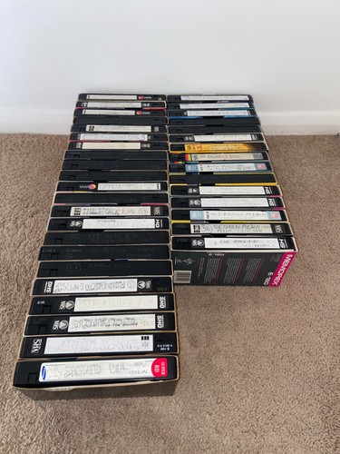 Used vhs video - vhs, tapes