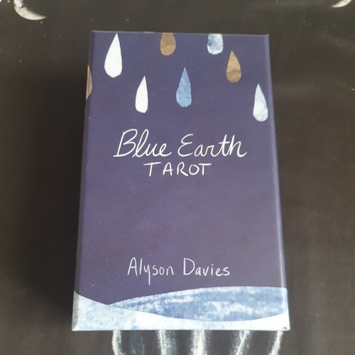 Blue earth tarot indie deck - blue,