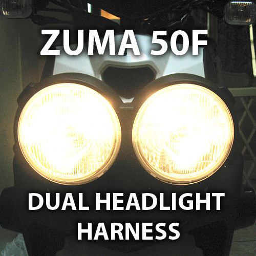Yamaha zuma 50f dual headlight - zuma,