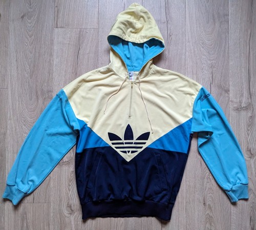 Adidas jacket vintage hooded - jacket,