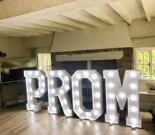 large light up numbers 4ft **Hire Only**