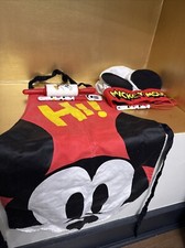 VINTAGE DISNEY STORE MICKEY MOUSE KIDS CHEF HAT HOME BAKING OUTFIT & Accessories