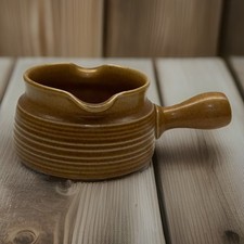 Denby / Langley Canterbury Double Pouring Gravy Jug / Sauce Boat