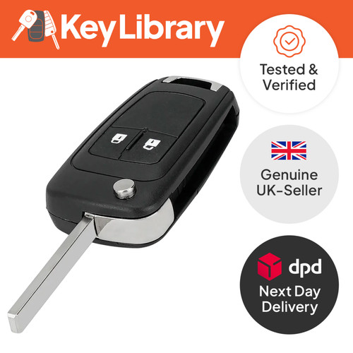 Button remote key - 2, fob