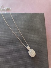 Diamond Pendant In 18ct White