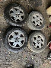 GENUINE VOLVO XC70 MK2 ALLOY WHEEL  6 SPOKE ERINUS BORBET  215/65/16 set x4