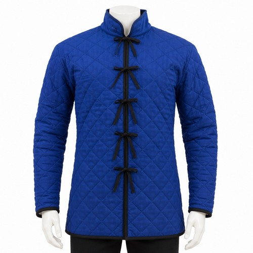 Medieval blue gambeson padded - blue,
