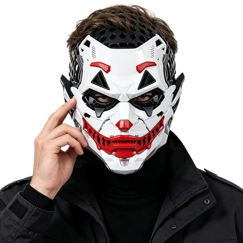 Sci cyber mechanical mask - sci-fi,