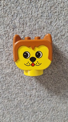 Lego duplo vintage animal head - vintage,