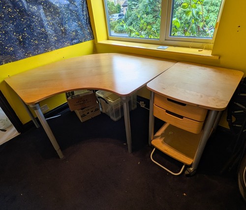 Ikea prioritet corner desk - prioritet,