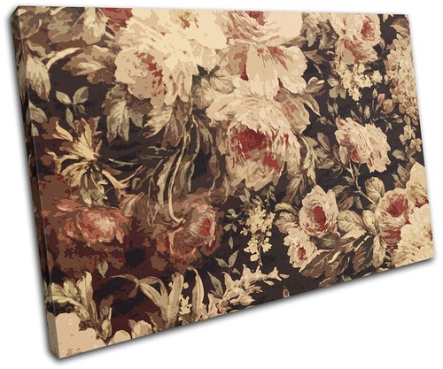 Shabby chic retro flowers - shabby,