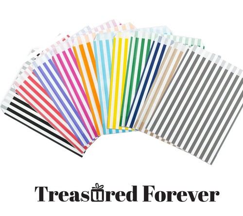 Candy stripe dots paper - stripe, bags