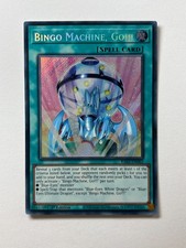 Bingo Machine, Go!!! RA02-EN062 Secret Rare 1st Edition YuGiOh Card NM