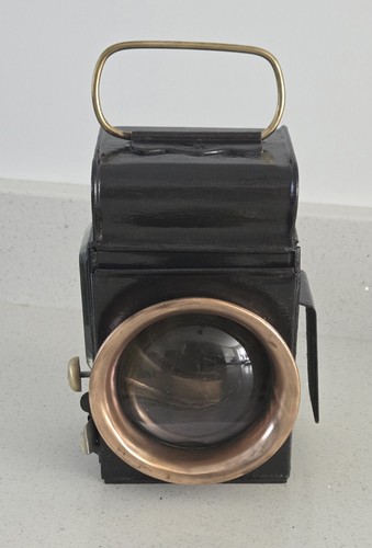 Vintage railway lamp - railway,