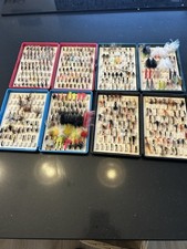Fox Fly Boxes with Flys Fishing Flies X4