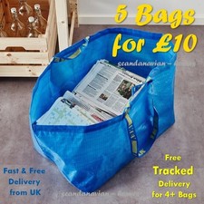 Ikea Frakta Large Bags(Reusable, Moving, Storage, Gardening, Laundry, Waste)